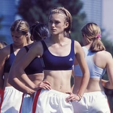 Keira Knightley in a scene from Bend It Like Beckham.