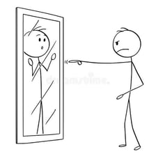 A person expressing strong criticism