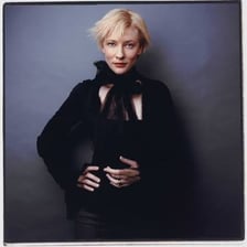Portrait of actor Cate Blanchett.
