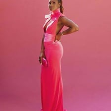Issa Rae at a Barbie-related public appearance.