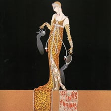 An Art Deco illustration by Erté