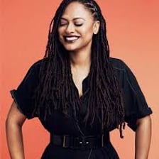 Portrait of film director Ava DuVernay