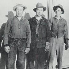 The farmhand Zeke in a scene from The Wizard of Oz
