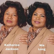 A portrait of actor Nia Long