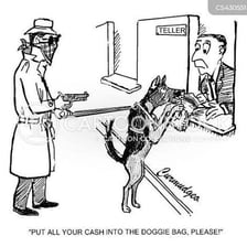 An illustration of an accomplice assisting in a burglary.