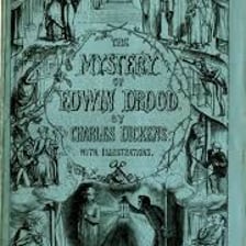 A book cover for Charles Dickens’s The Mystery of Edwin Drood