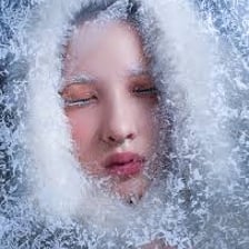 A person with a visibly cold or distant expression.