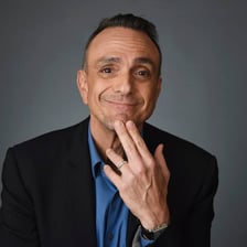 Portrait of actor Hank Azaria associated with the series “Brockmire”