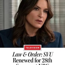Promotional imagery for NBC’s Law & Order: Special Victims Unit.