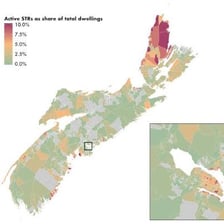 A map containing a smaller inset map that provides additional location detail.