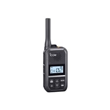 A handheld walkie-talkie, an example of a two-way radio.