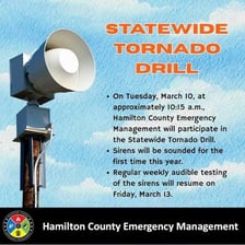 An announcement indicating a real emergency rather than a drill.