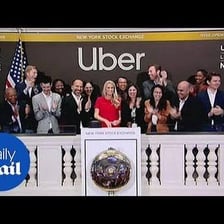 A company represented at a stock-market listing ceremony.