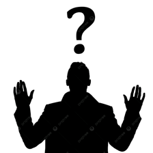 An illustration representing uncertainty about a decision