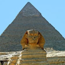 The Great Pyramid of Giza in Egypt