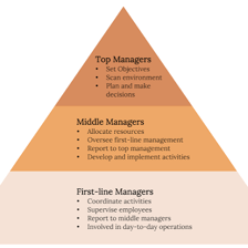 A hierarchy diagram emphasizing its top level
