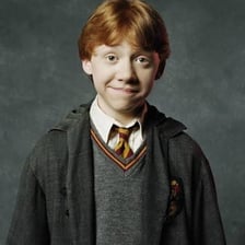 Ron Weasley, a red-haired character from the Harry Potter films