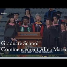 Graduates celebrating at a university ceremony