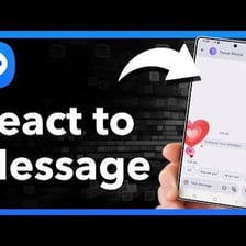 A smartphone displaying an astonished text-message reaction