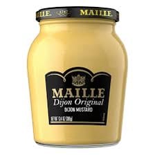 A jar of Dijon mustard