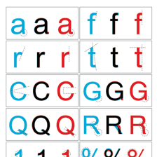 A visual comparison of the Arial and Helvetica typefaces