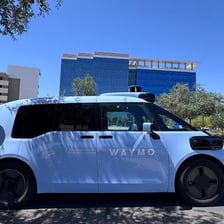 A Waymo autonomous vehicle used for robotaxi service