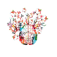 A conceptual illustration emphasizing the central quality of an object