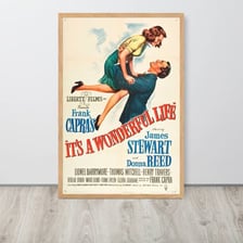 A poster for the 1946 film “It's a Wonderful Life”