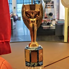 England’s 1966 World Cup team celebrating with the trophy