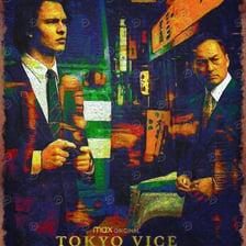 Promotional artwork for the television series Tokyo Vice.
