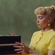 Billie Eilish performing or appearing in connection with the song “What Was I Made For?”