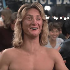 Jeff Spicoli, played by Sean Penn, in Fast Times at Ridgemont High