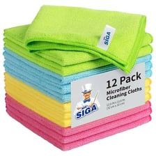 A reusable cloth rag used for cleaning
