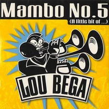 Photographs of musicians Lou Bega and Lou Reed