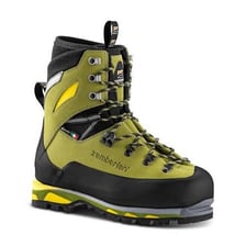 A sturdy pair of hiking boots designed for long-term use.