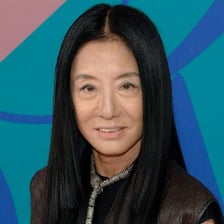 Portrait of fashion designer Vera Wang.