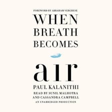 The cover of the memoir When Breath Becomes Air