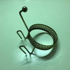 A nonspecific small object placed on a table