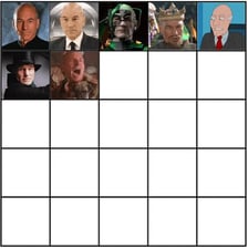 Images of George Costanza and Walter White, two recognizable bald fictional characters