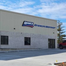 A Maaco auto repair shop.