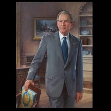 Official portrait of former U.S. president George W. Bush