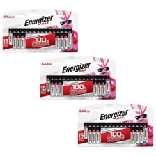 Several small AAA batteries shown together.