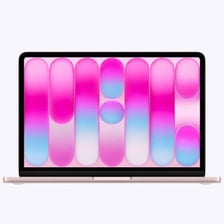 An Apple MacBook Neo laptop displayed open on a desk