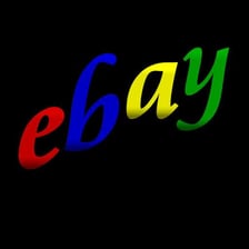 The eBay logo associated with its online marketplace