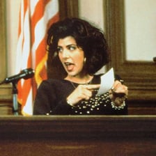 Marisa Tomei as Mona Lisa Vito in My Cousin Vinny.