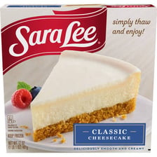 Packaged Sara Lee baked goods