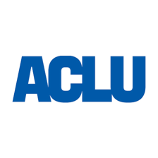 The American Civil Liberties Union represented by its recognizable logo or office