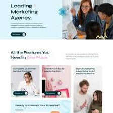 Marketing campaign webpage reached through a promotional link