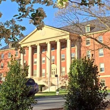 A building on the National Institutes of Health campus