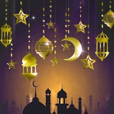 Decorations associated with the Islamic month of Ramadan